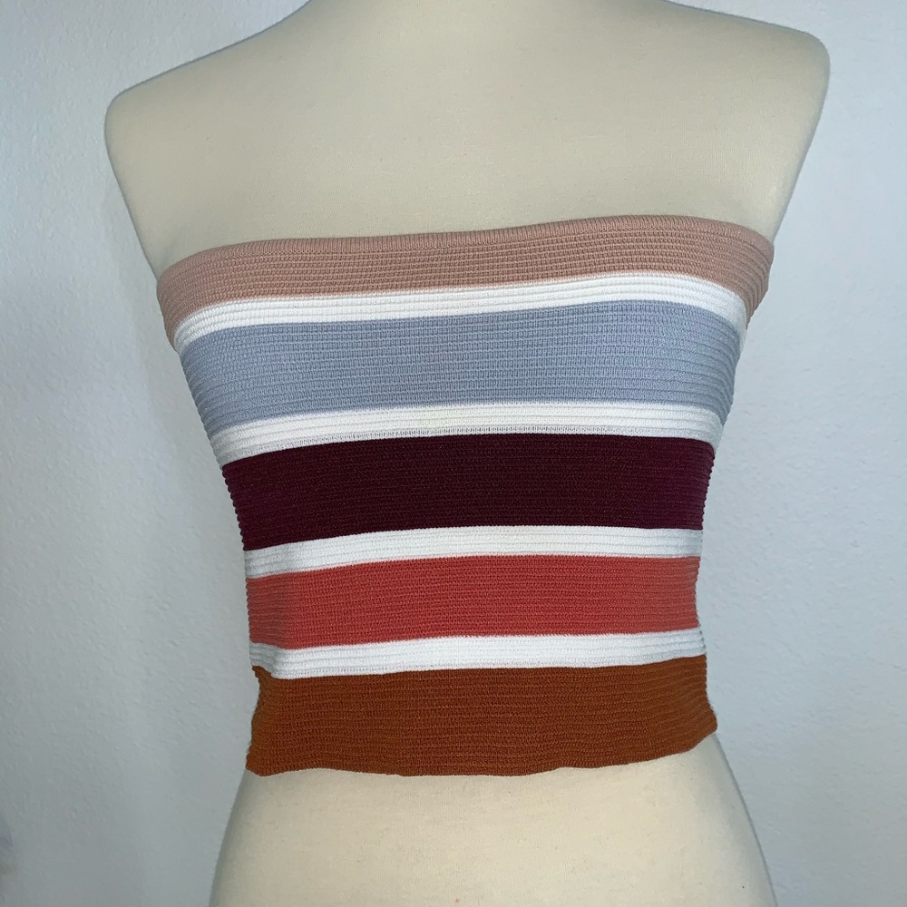 Striped Tube Top